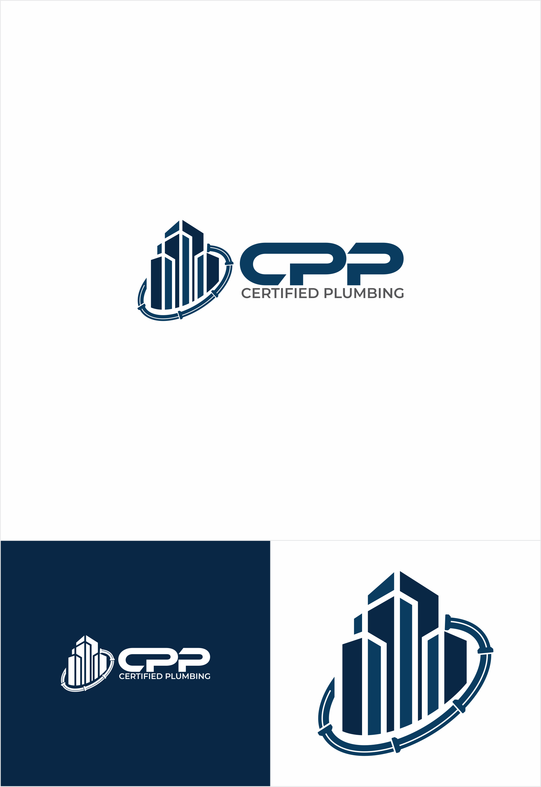 Logo Design by artes aquino for Certified Plumbing Professionals  | Design #36765980