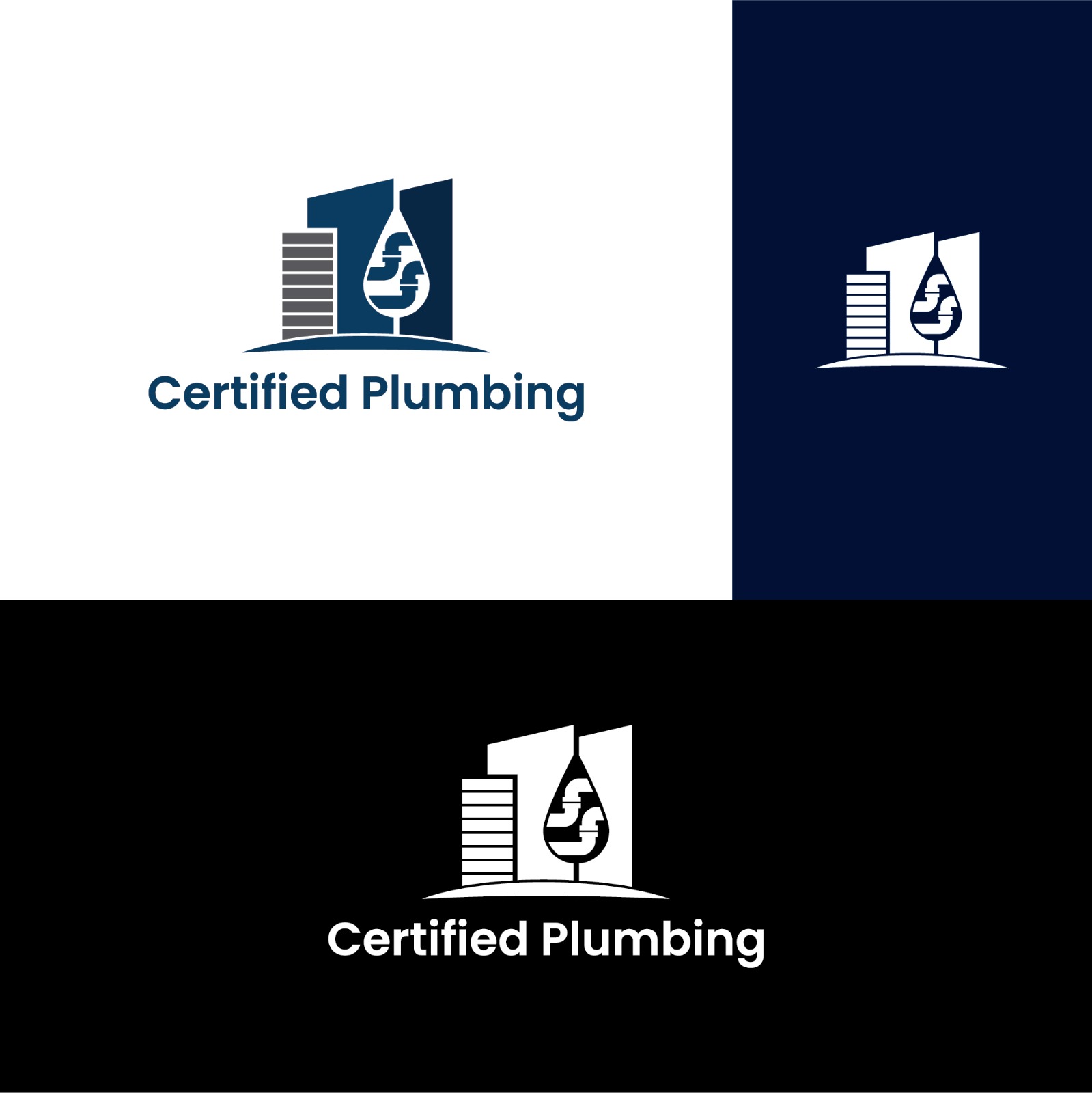 Logo-Design von Loud_Media für Certified Plumbing Professionals  | Design #36754717