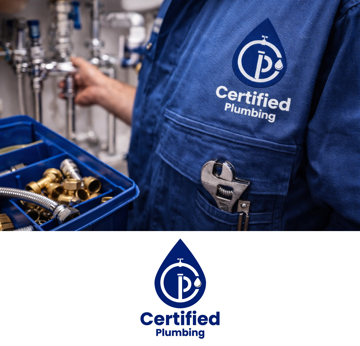 Logo Design by Ansh Design for Certified Plumbing Professionals  | Design #36746924