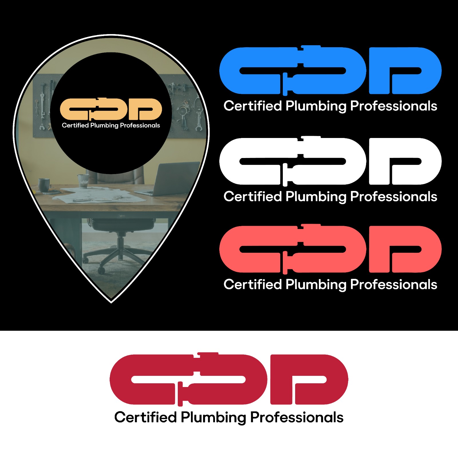Logo Design by Md Shehidul Islam Rimon for Certified Plumbing Professionals  | Design #36746765