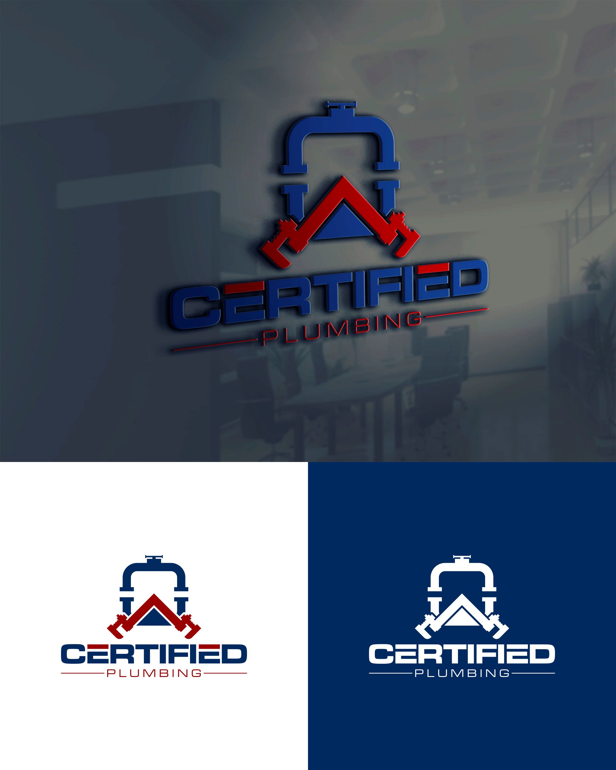 Logo Design by ark 2 for Certified Plumbing Professionals  | Design #36747238