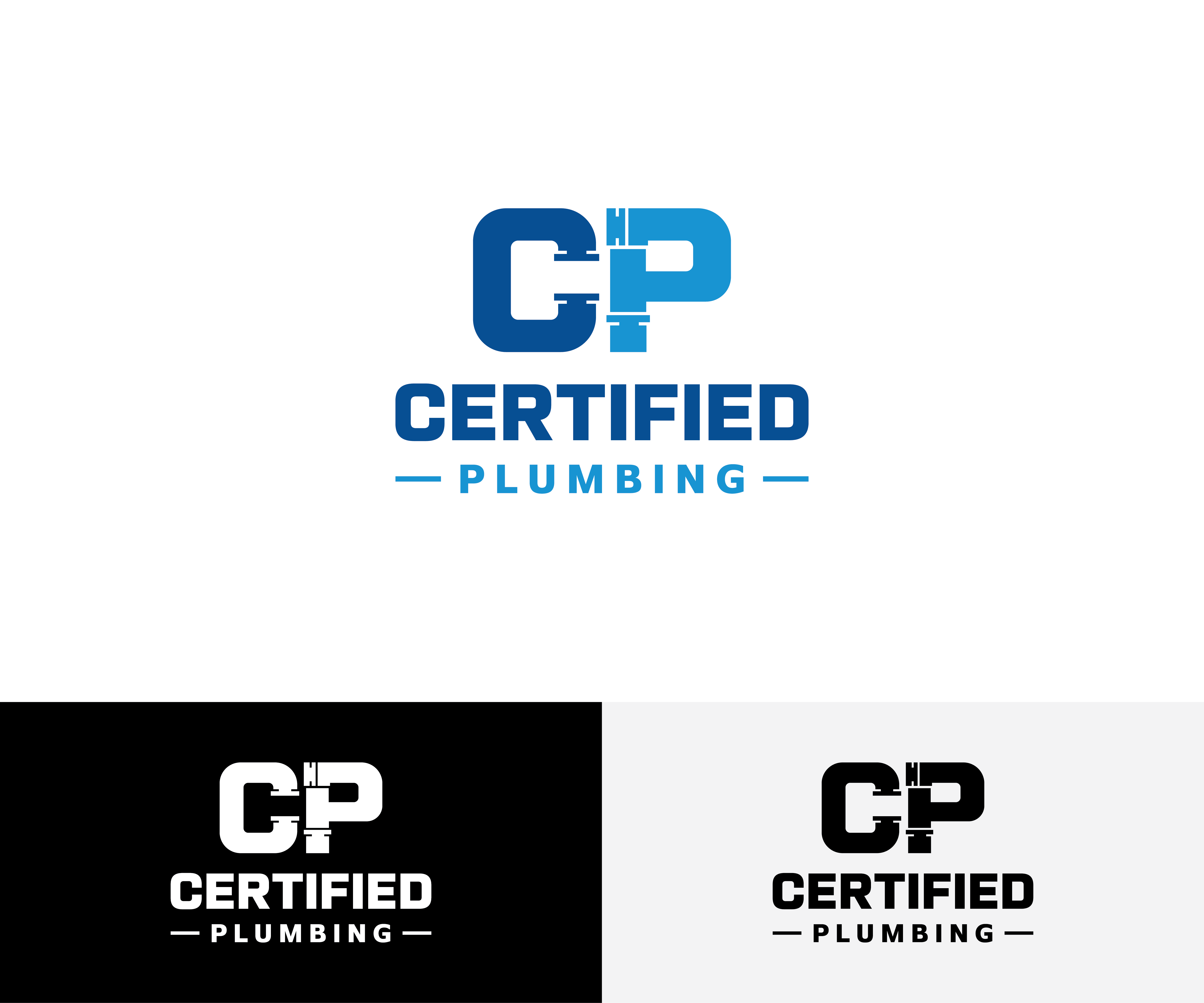 Logo Design by N M Designs for Certified Plumbing Professionals  | Design #36779155