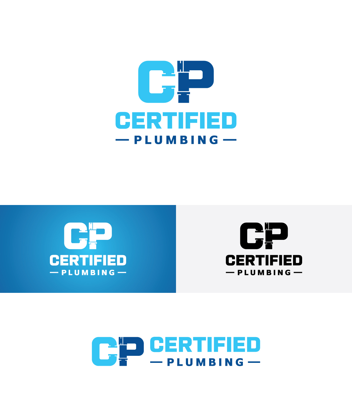 Logo Design by N M Designs for Certified Plumbing Professionals  | Design #36779185