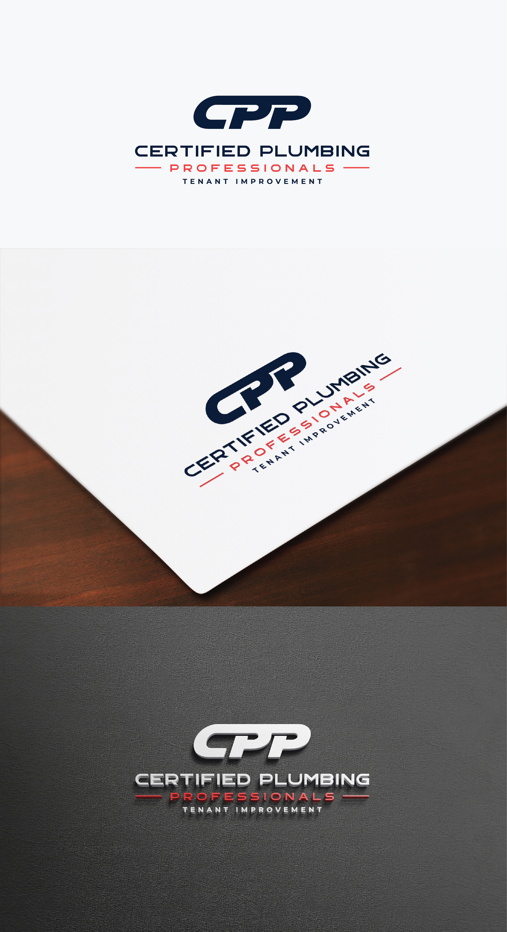 Logo Design by IMilenovic for Certified Plumbing Professionals  | Design #36748525