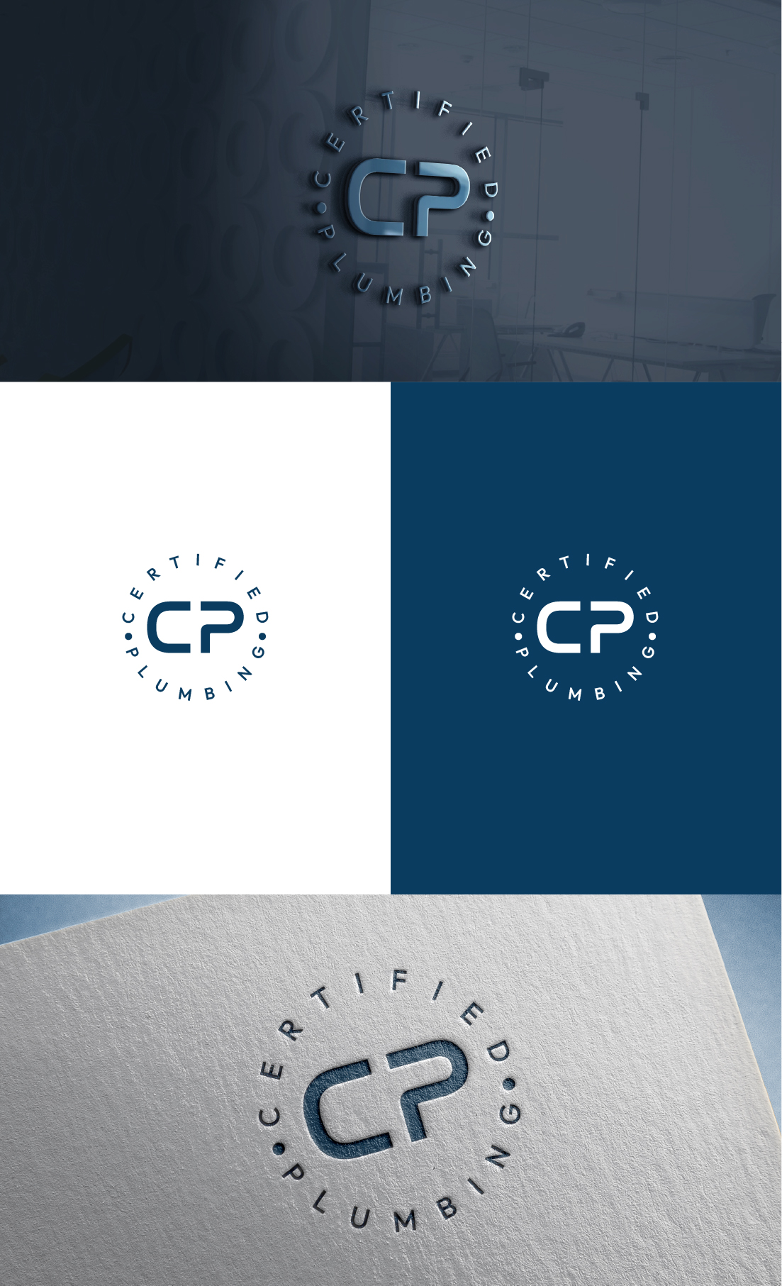 Logo Design by vidarshana 2 for Certified Plumbing Professionals  | Design #36749980