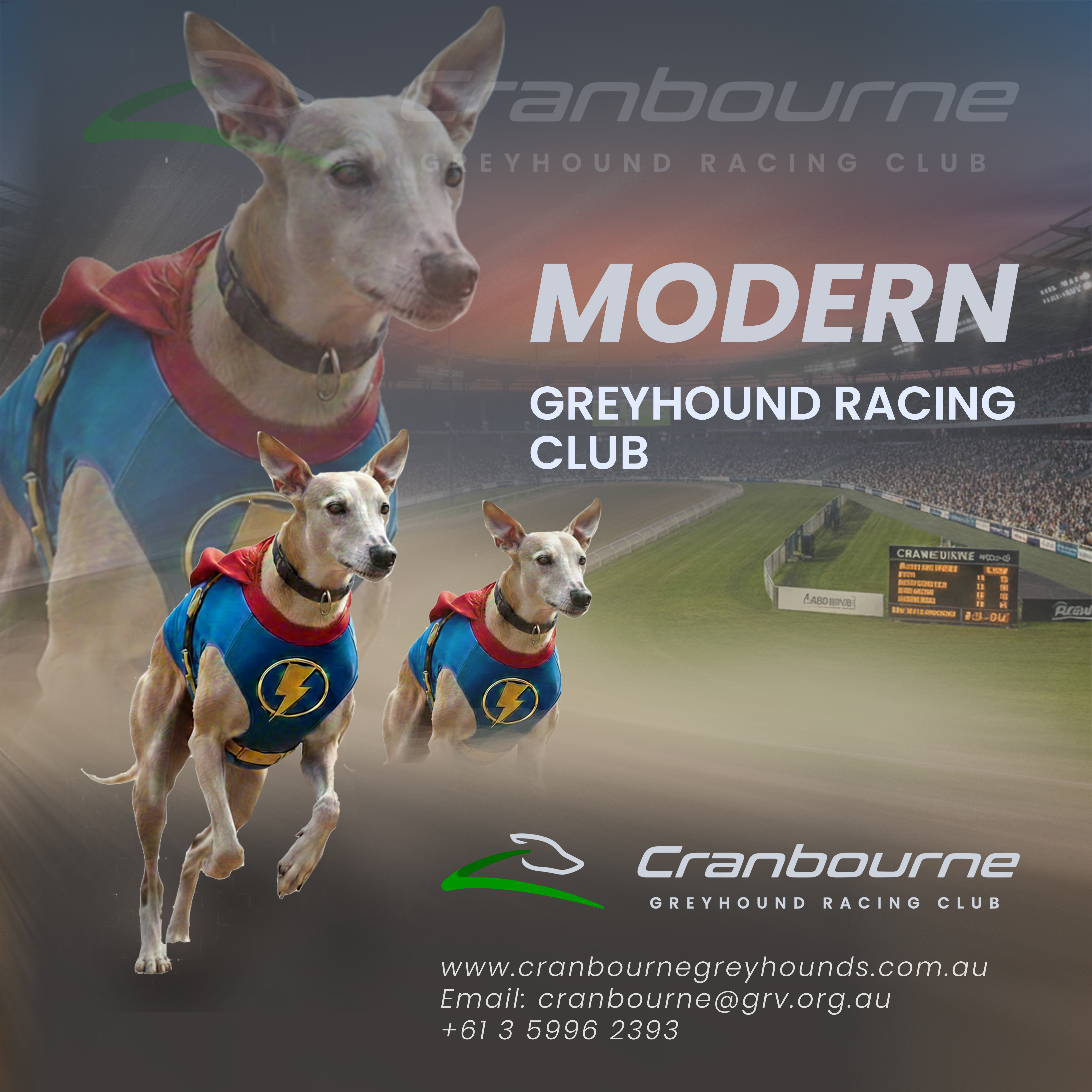 Facebook Design by LENTERA DESIGN 2 for Cranbourne Greyhound Racing Club | Design #36775345
