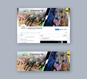 Facebook Design by @u9icorngraphix for Cranbourne Greyhound Racing Club | Design: #36756529