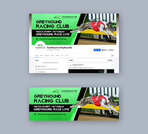 Facebook Design by @u9icorngraphix for Cranbourne Greyhound Racing Club | Design: #36790085