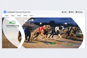 Facebook Design by Bhushan jha for Cranbourne Greyhound Racing Club | Design: #36769948