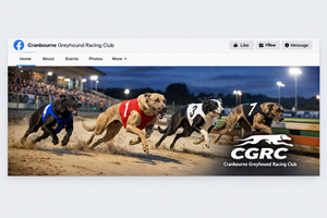 Facebook Design by Bhushan jha for Cranbourne Greyhound Racing Club | Design: #36769949