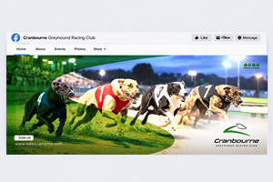 Facebook Design by Bhushan jha for Cranbourne Greyhound Racing Club | Design: #36769950