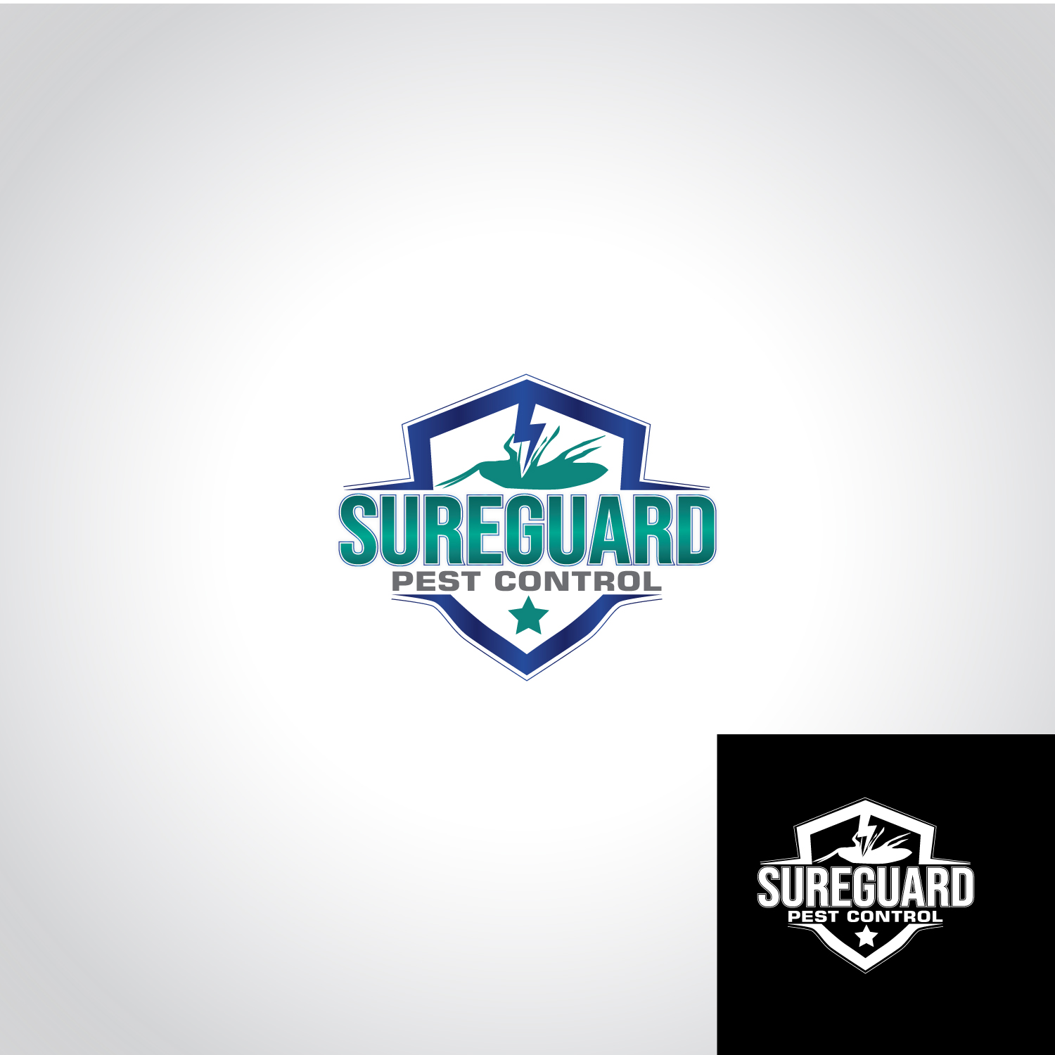 Logo Design by chhayha for SureGuard Pest Control | Design #36759952