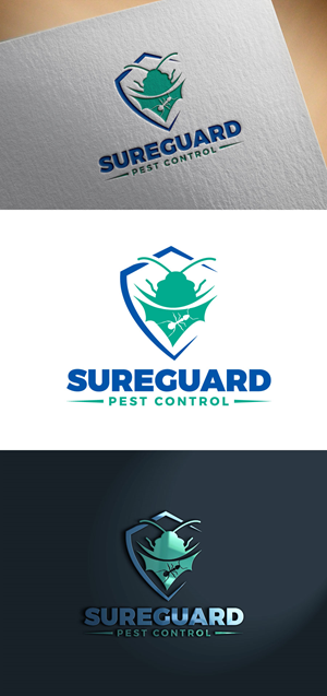 Logo Design by amran mollaa for SureGuard Pest Control | Design: #36752848
