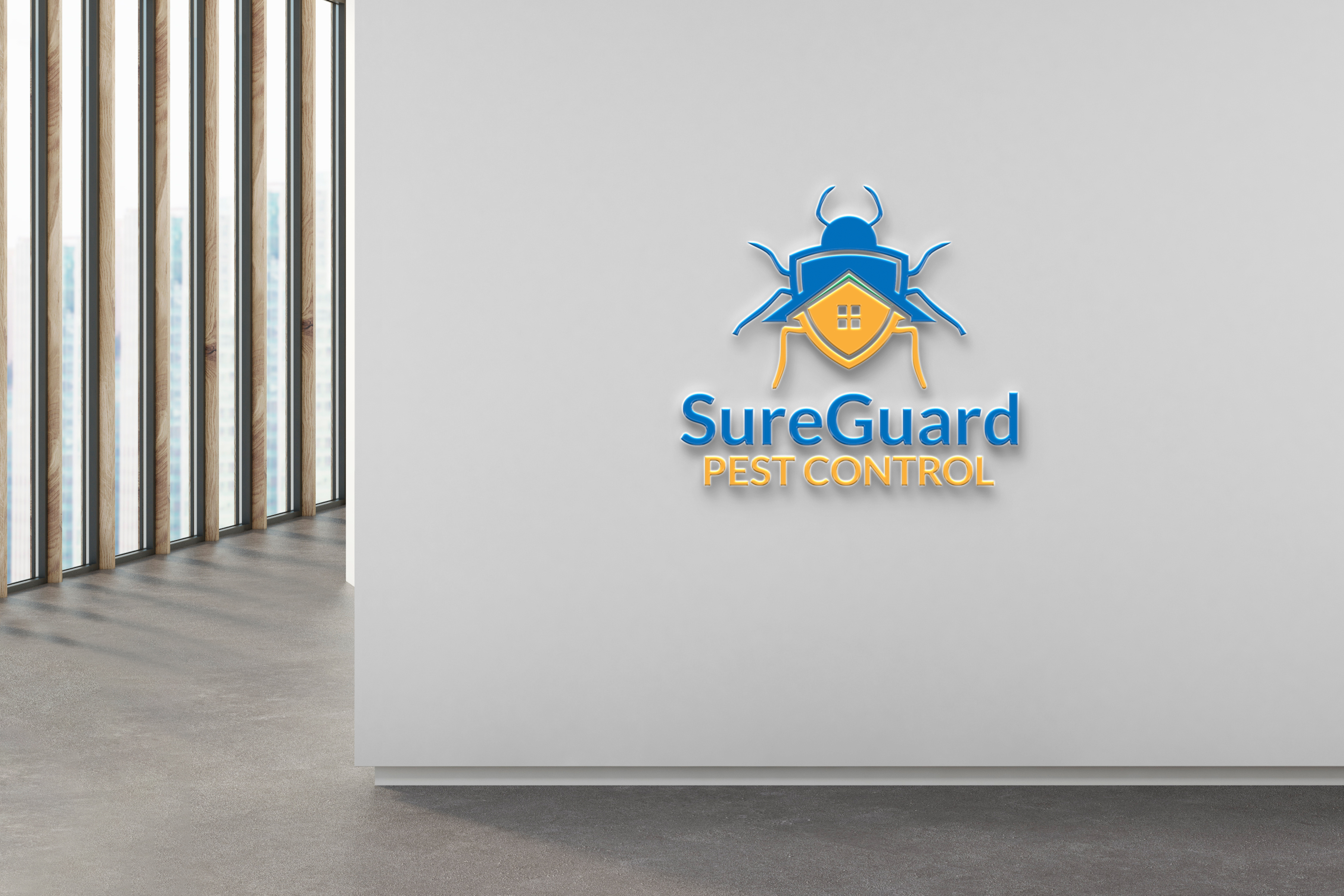 Logo Design by bak for SureGuard Pest Control | Design #36758564