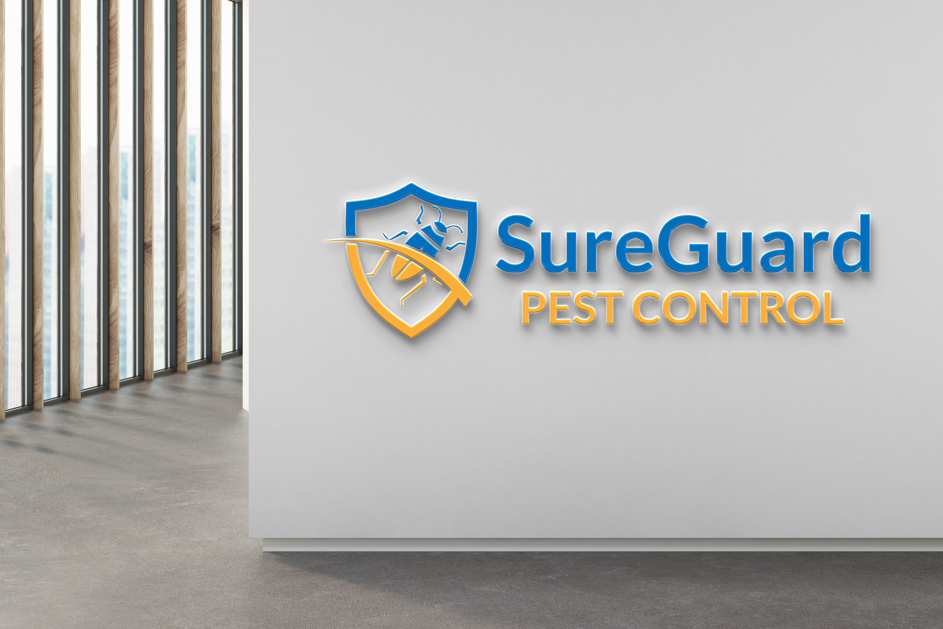 Logo Design by bak for SureGuard Pest Control | Design #36758565