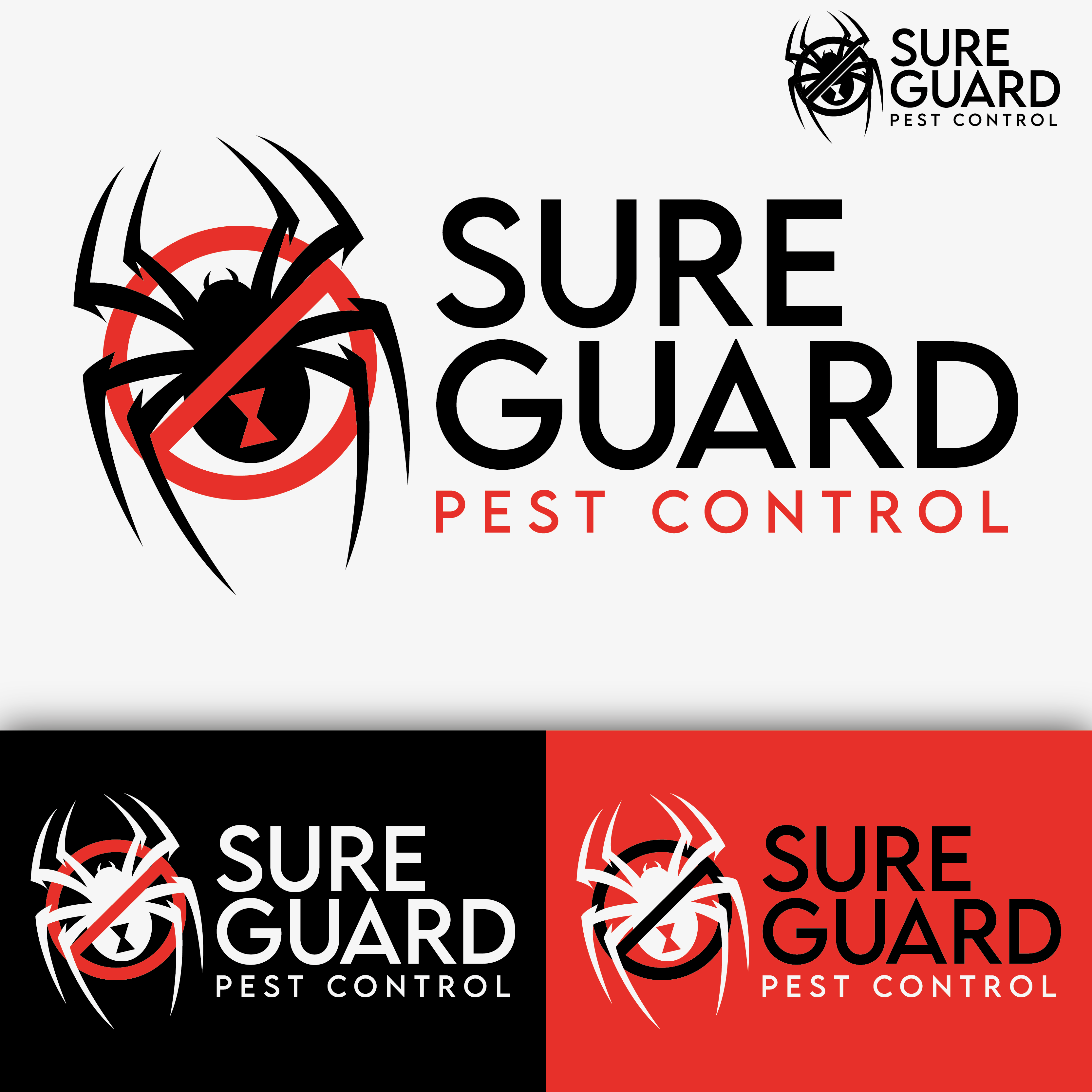 Diseño de Logo por MJa designer para SureGuard Pest Control | Diseño #36755508