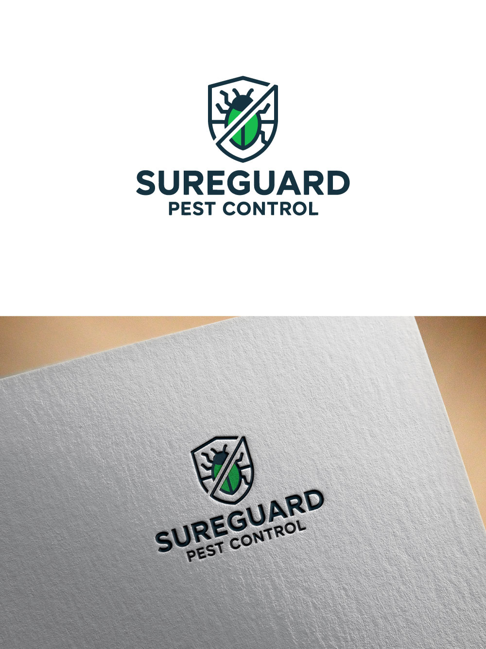 Logo Design by KING JM for SureGuard Pest Control | Design #36753500