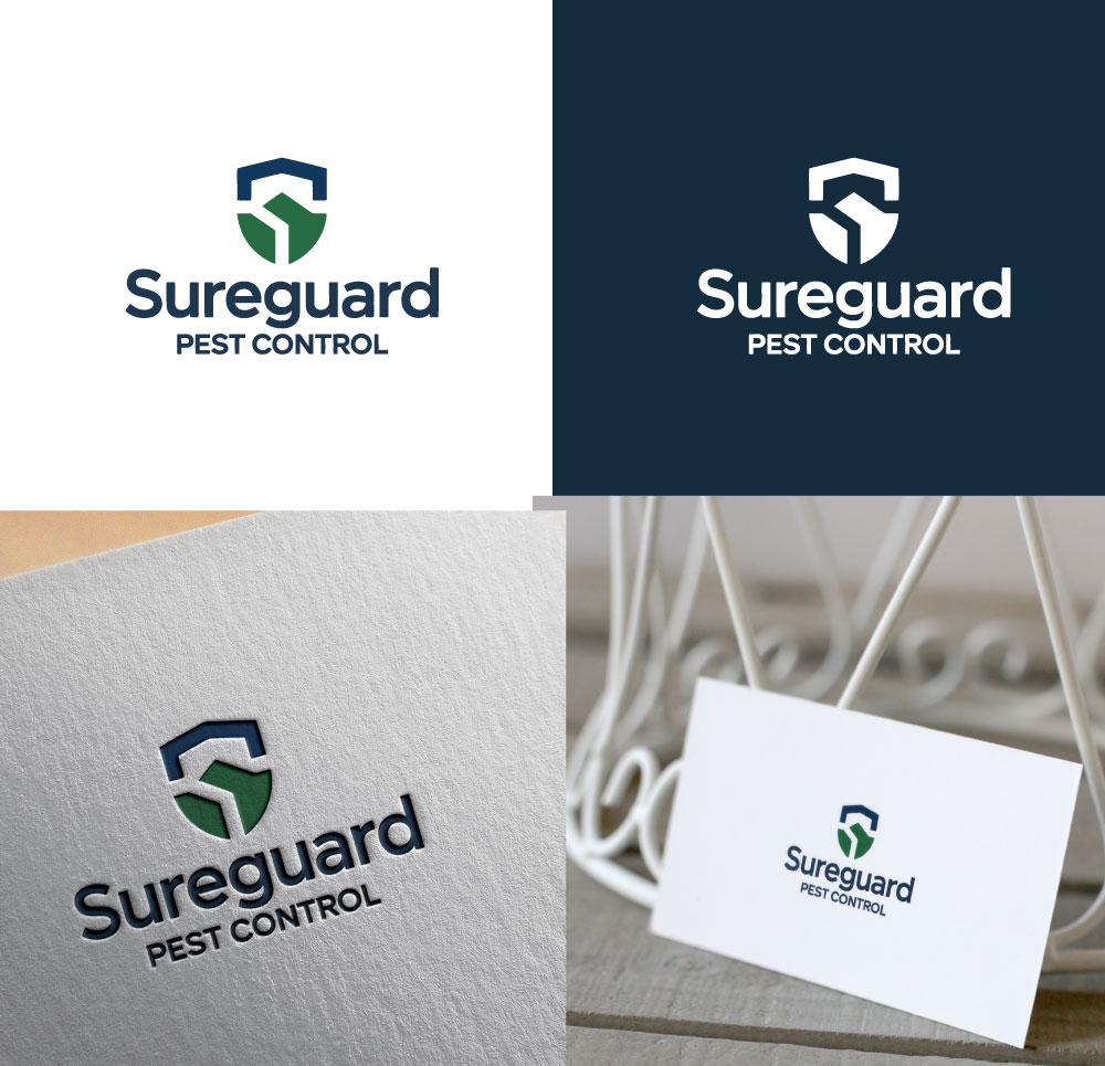 Logo Design by Jonshonkal for SureGuard Pest Control | Design #36746833