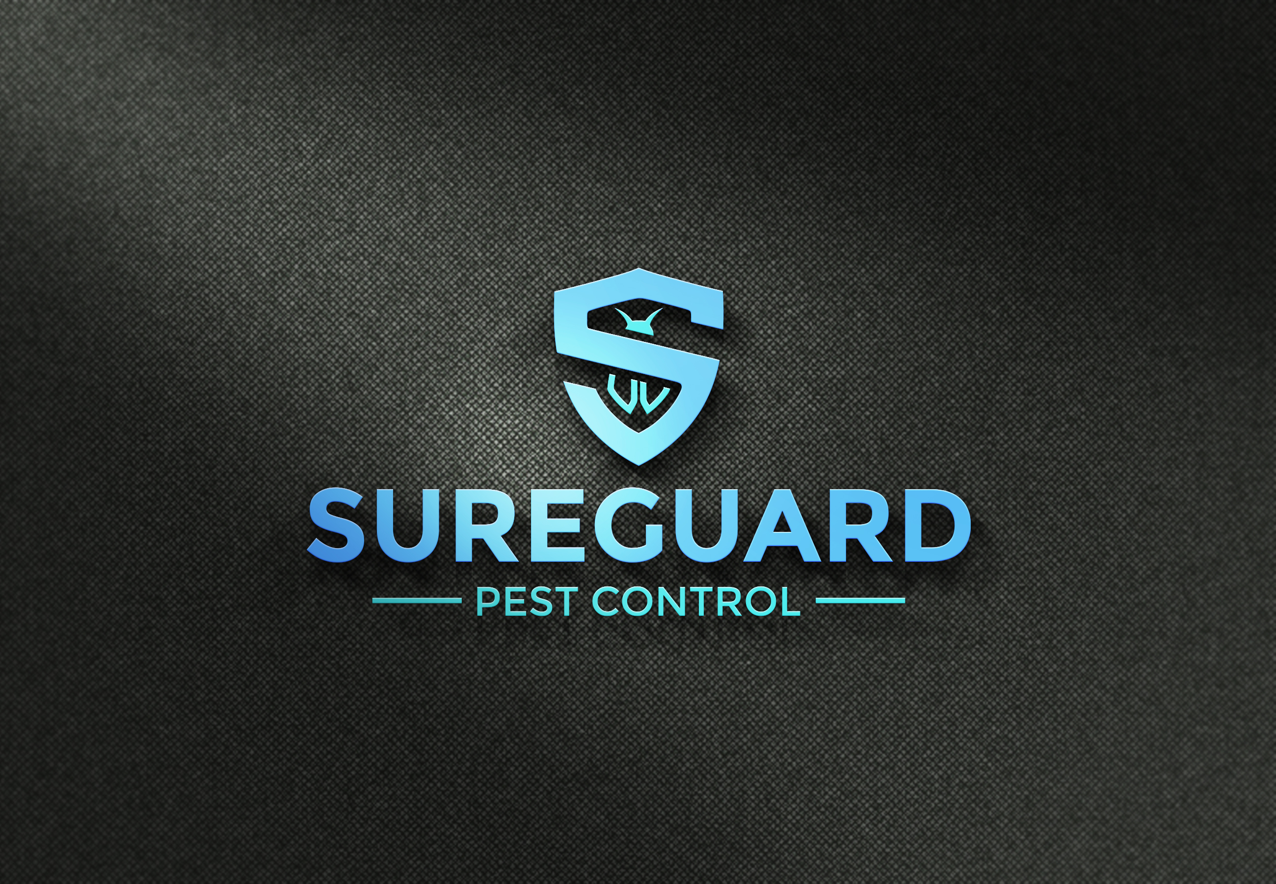 Logo Design by Logo24.com for SureGuard Pest Control | Design #36750781