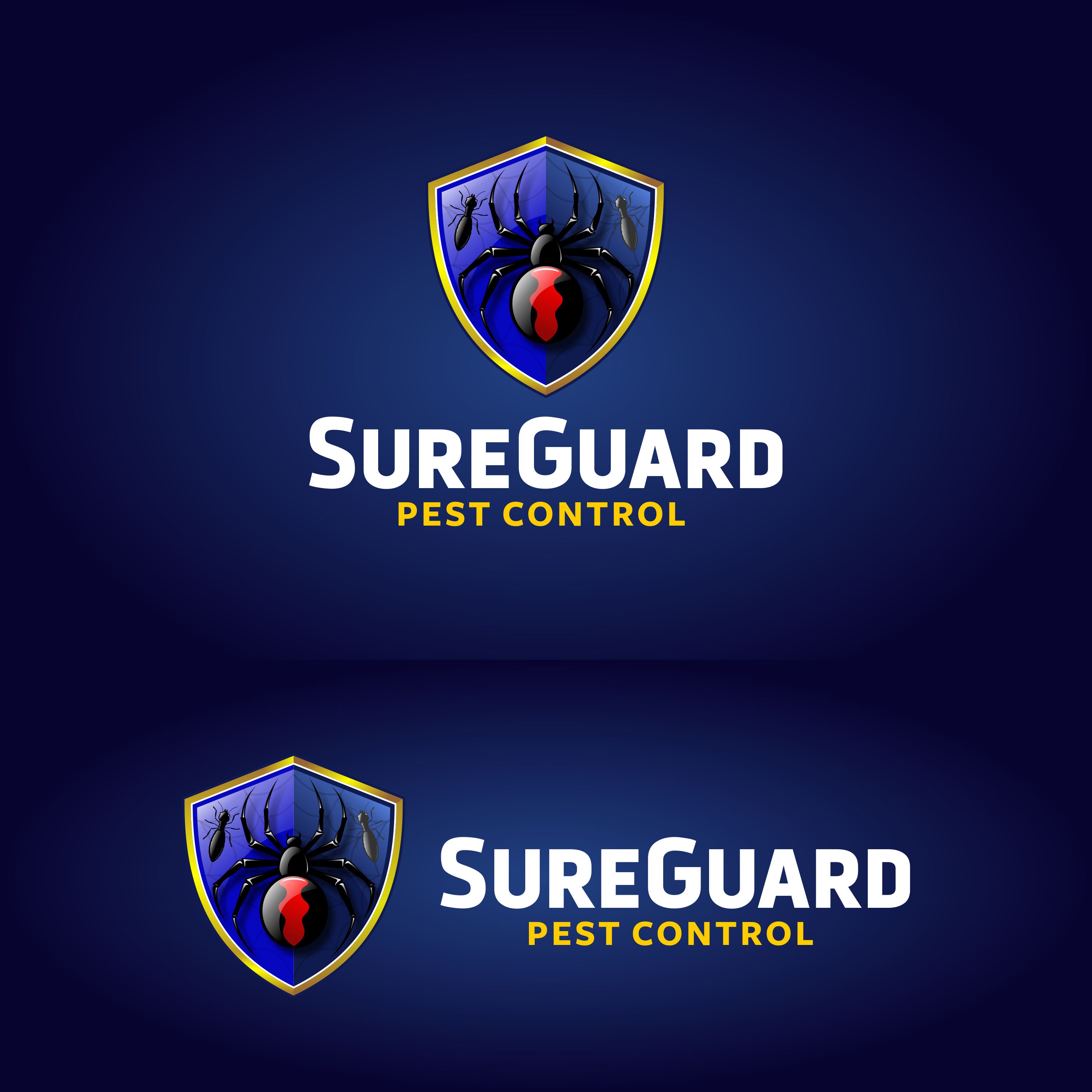Logo Design by dhanuboy for SureGuard Pest Control | Design #36754555
