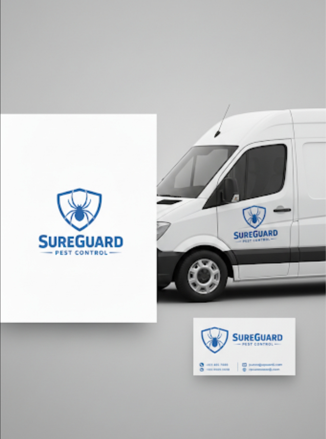 Logo Design by COR for SureGuard Pest Control | Design #36775133