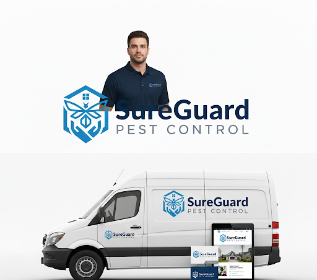 Logo Design by COR for SureGuard Pest Control | Design #36777396