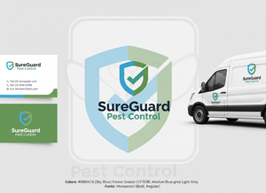 Logo Design by hossain32 for SureGuard Pest Control | Design: #36748628