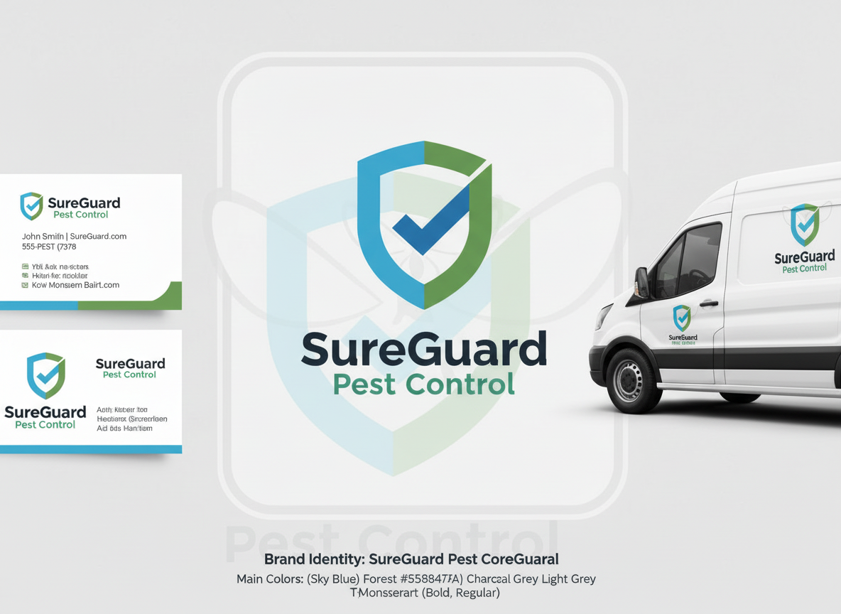 Logo Design by hossain32 for SureGuard Pest Control | Design #36751226