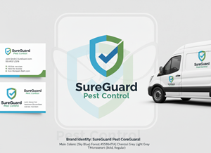 Logo Design by hossain32 for SureGuard Pest Control | Design: #36751226
