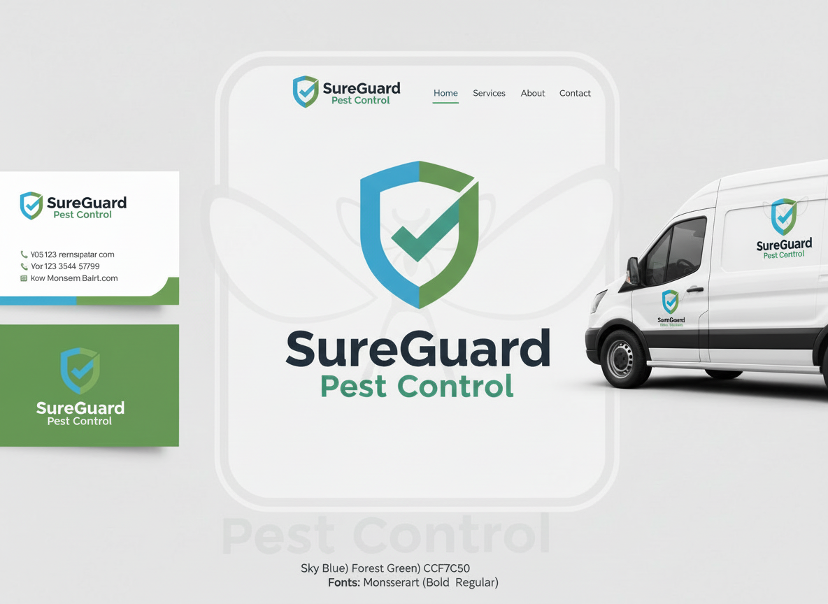 Logo Design by hossain32 for SureGuard Pest Control | Design #36751228