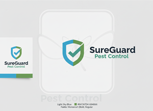 Logo Design by hossain32 for SureGuard Pest Control | Design: #36751229