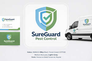 Logo Design by hossain32 for SureGuard Pest Control | Design: #36751230