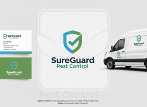 Logo Design by hossain32 for SureGuard Pest Control | Design: #36751241