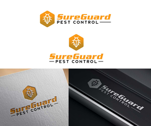 Logo Design by SANJU1 for SureGuard Pest Control | Design: #36753759