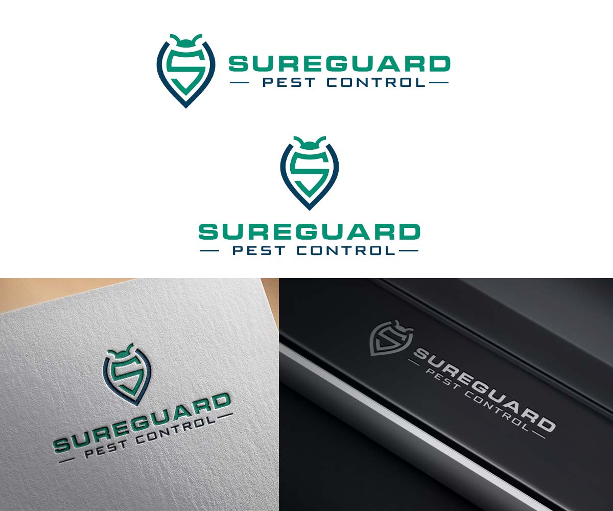 Logo Design by SANJU1 for SureGuard Pest Control | Design #36753886