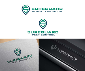 Logo Design by SANJU1 for SureGuard Pest Control | Design: #36753886