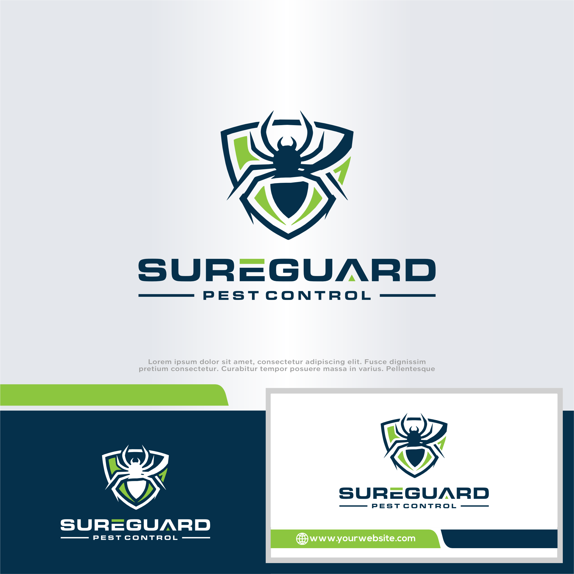 Logo Design by win it for SureGuard Pest Control | Design #36750462