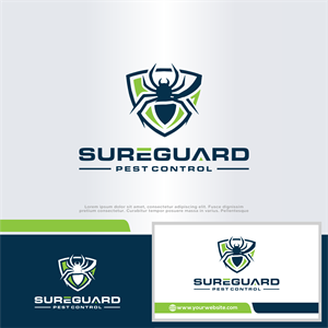 Logo Design by win it for SureGuard Pest Control | Design: #36750462