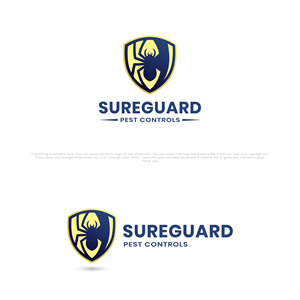 Logo Design by Faizullah65 for SureGuard Pest Control | Design: #36748106