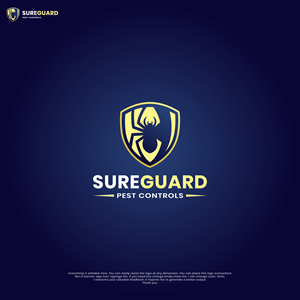 Logo Design by Faizullah65 for SureGuard Pest Control | Design: #36748110