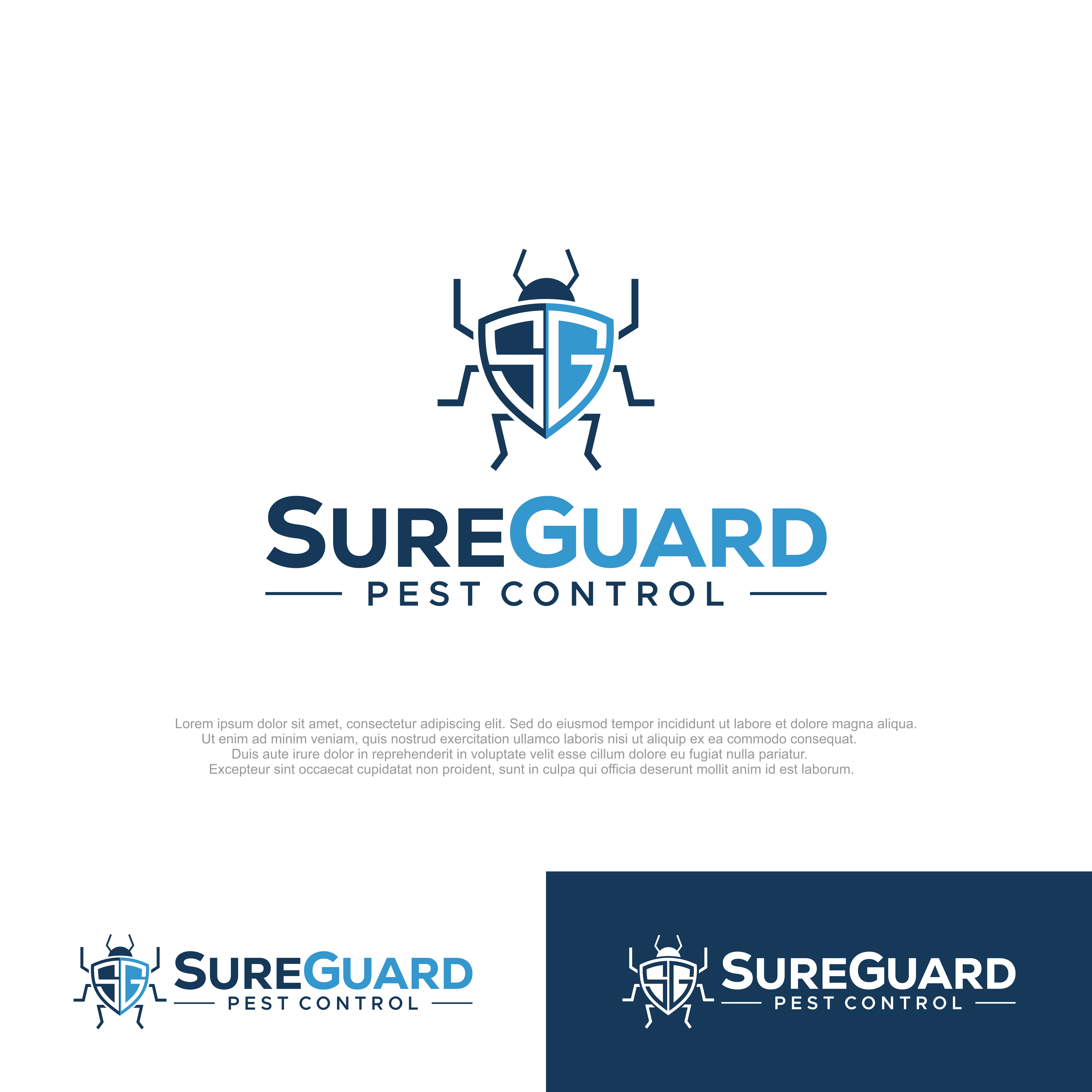 Logo Design by FayRF for SureGuard Pest Control | Design #36778850