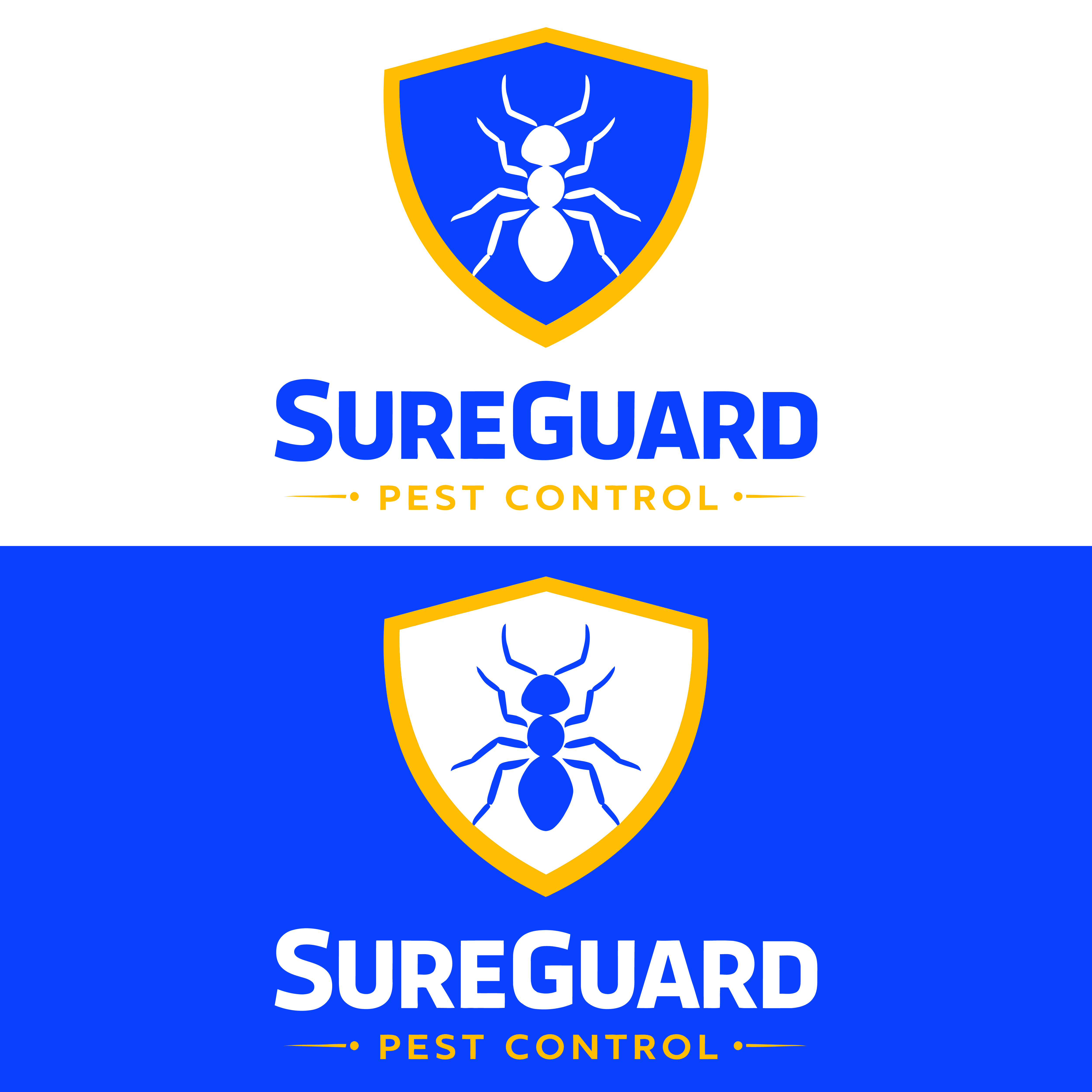 Logo Design by MO61 for SureGuard Pest Control | Design #36754187