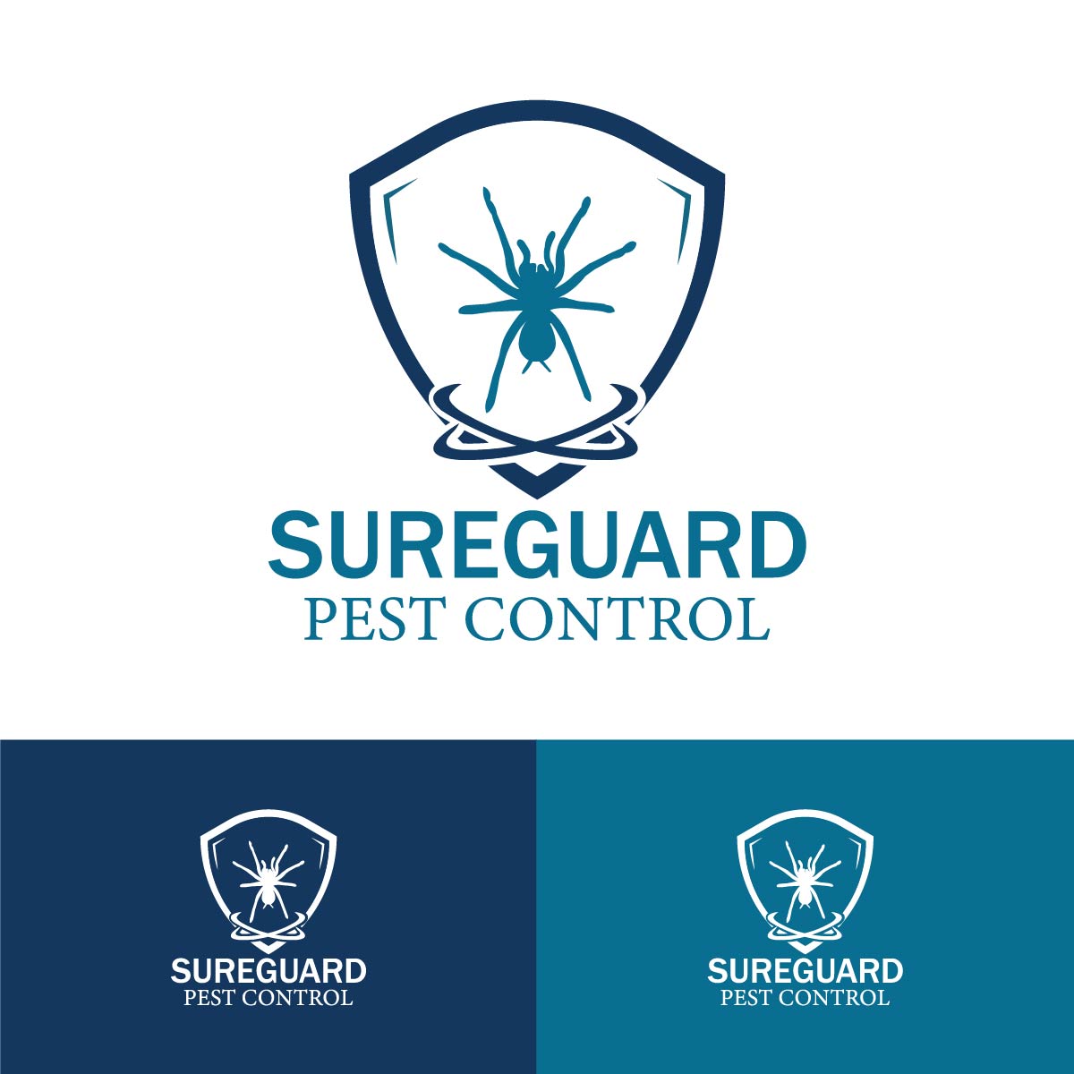 Logo Design by punchpixel for SureGuard Pest Control | Design #36753262