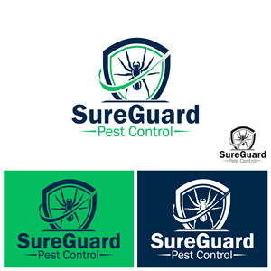 Logo Design by punchpixel for SureGuard Pest Control | Design: #36753271