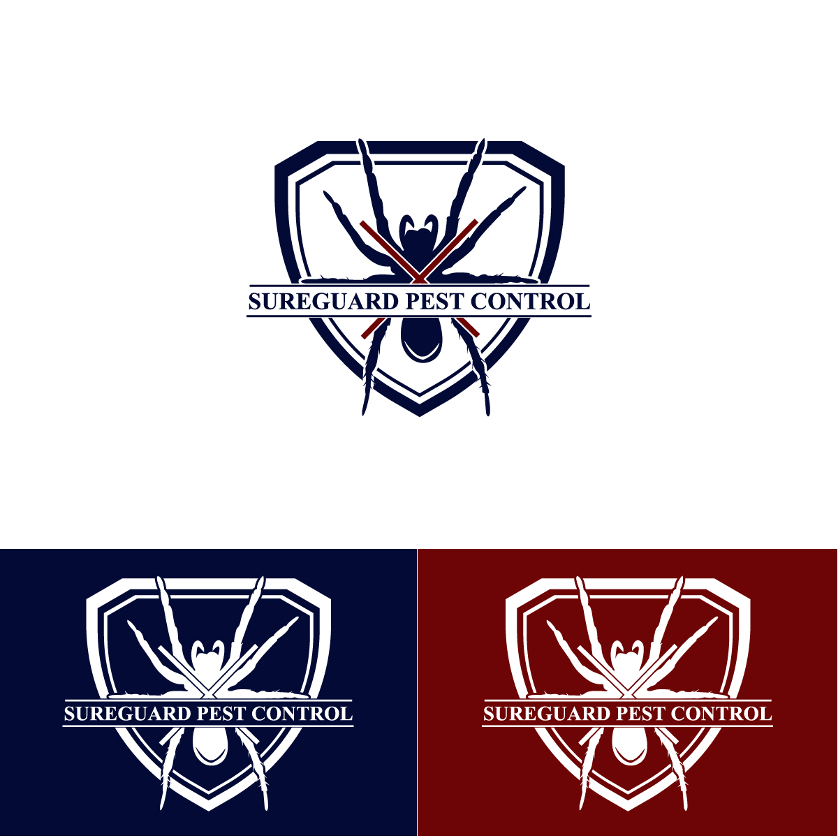 Logo Design by punchpixel for SureGuard Pest Control | Design #36753273