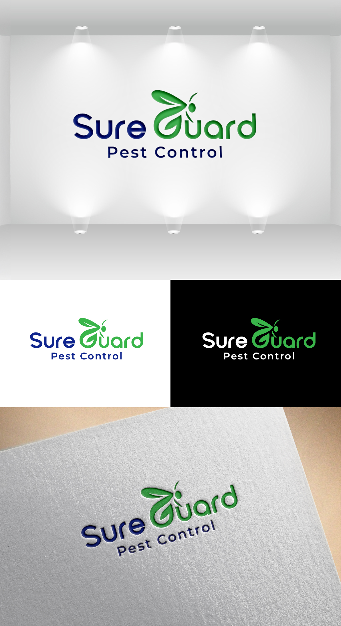 Logo Design by Oliver_Design for SureGuard Pest Control | Design #36753304