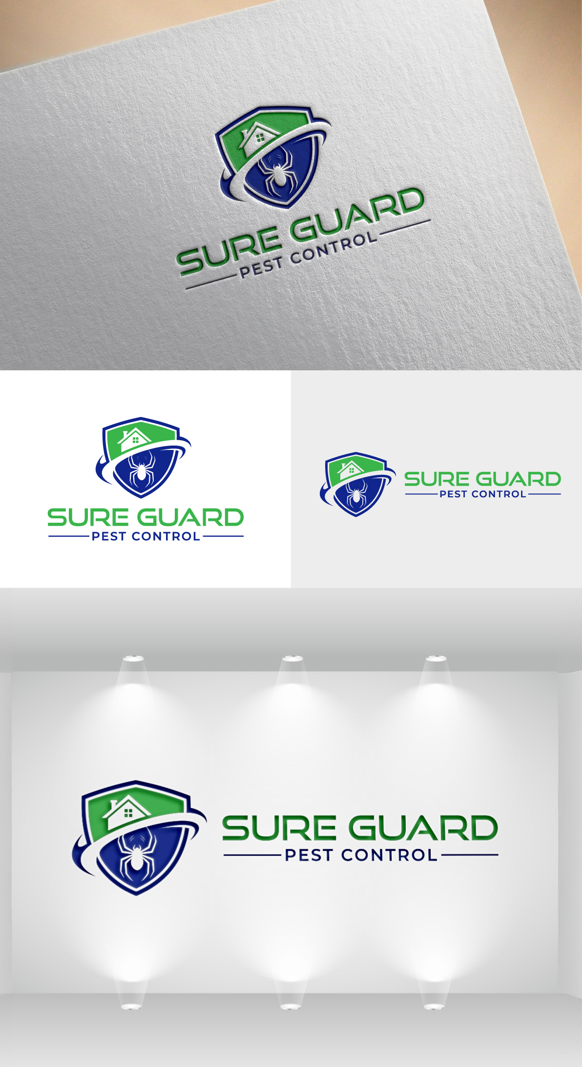 Logo Design by Oliver_Design for SureGuard Pest Control | Design #36753516