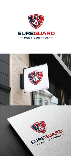 Logo Design by AbhishekkM'24 for SureGuard Pest Control | Design: #36747821