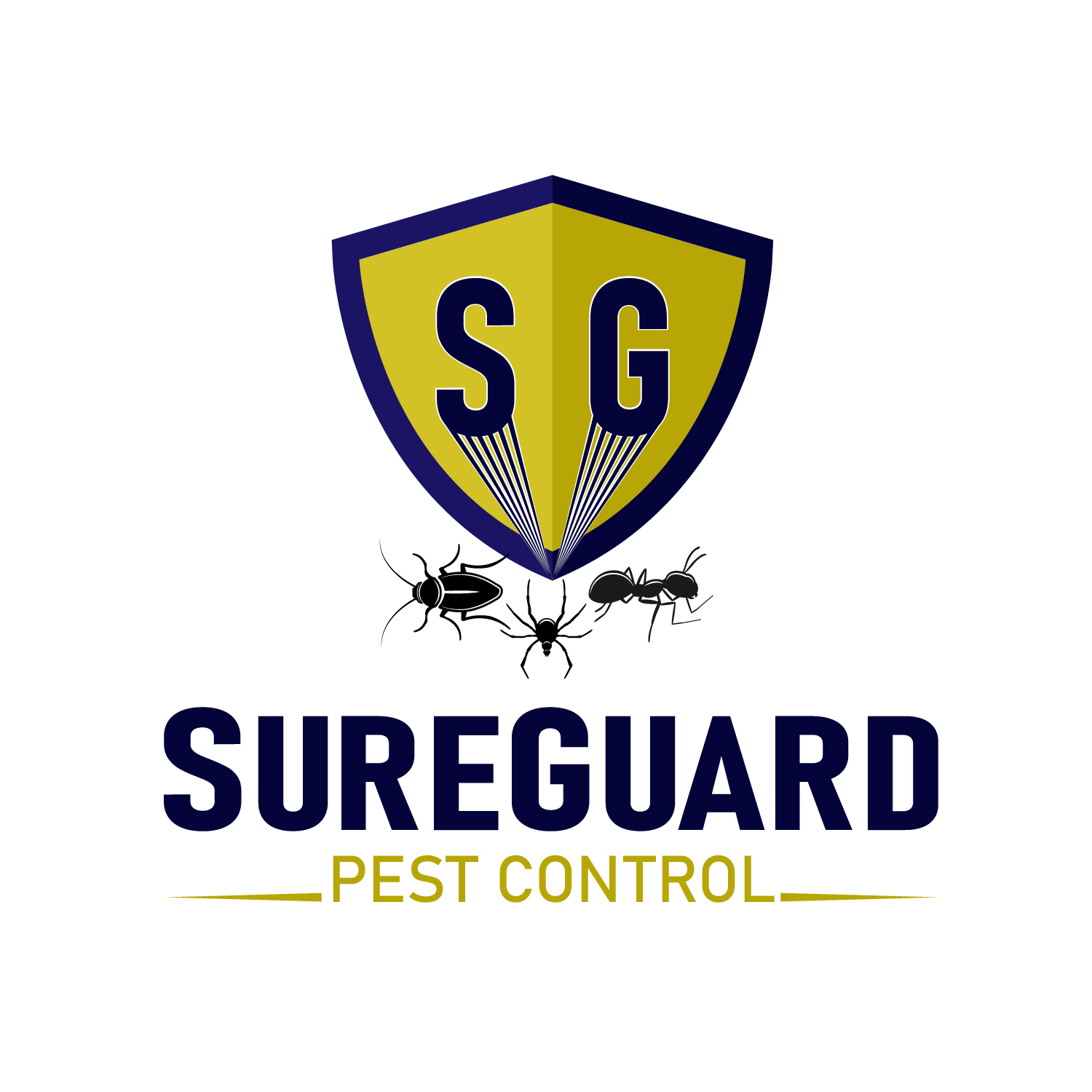 Logo Design by raanvinu for SureGuard Pest Control | Design #36756165