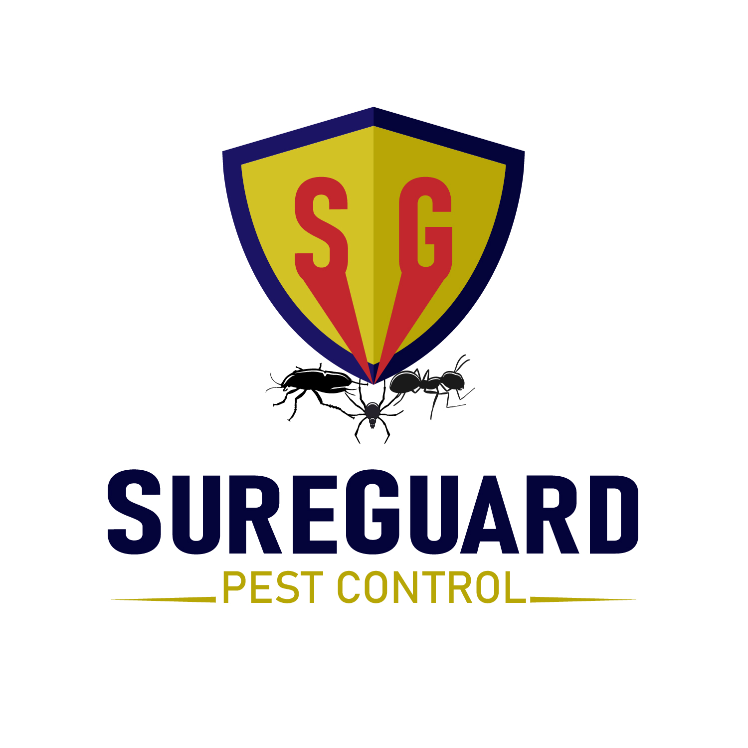 Logo Design by raanvinu for SureGuard Pest Control | Design #36756615